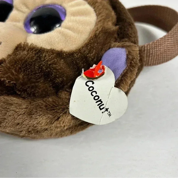 Ty Beanie Baby Monkey  Coconut purse Crossbody bag - Picture 3 of 4